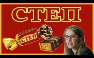 Конфеты «Золотой степ»: состав и калорийность