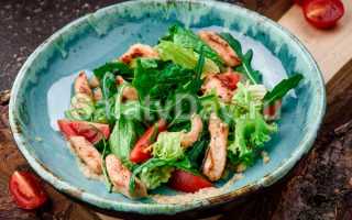 Салат из индейки с ананасом и сыром