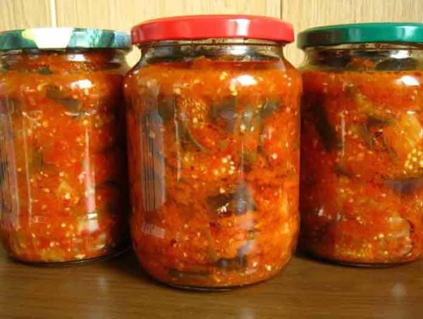 Баклажаны в банке
