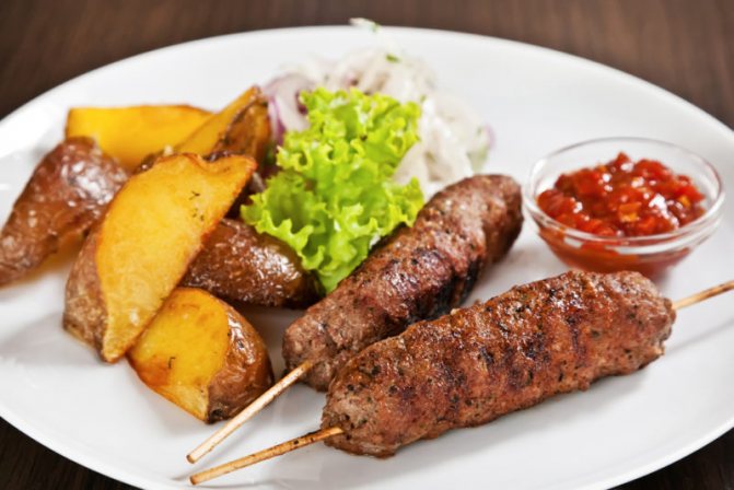 люля кебаб из говядины