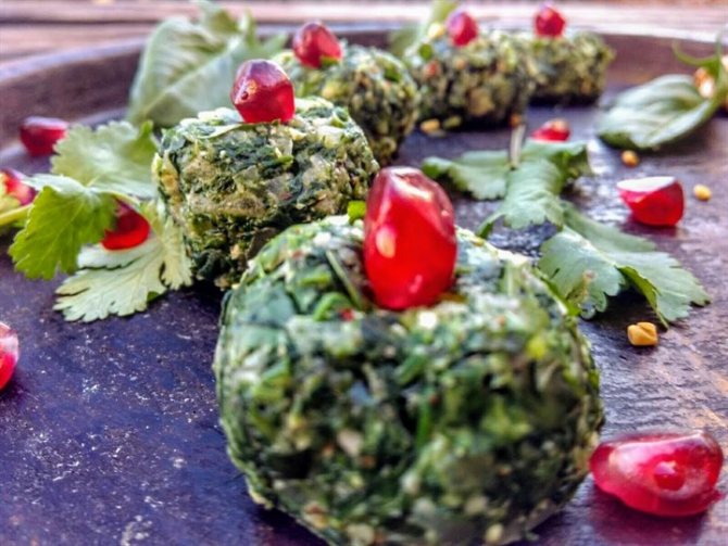Пхали из шпината — рецепт для любителей грузинской кухни