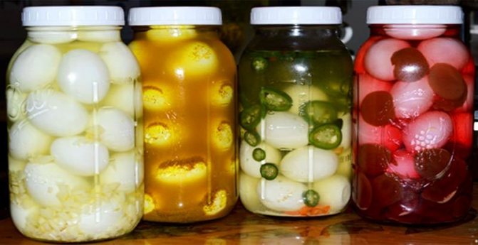 Вкусные маринованные яйца